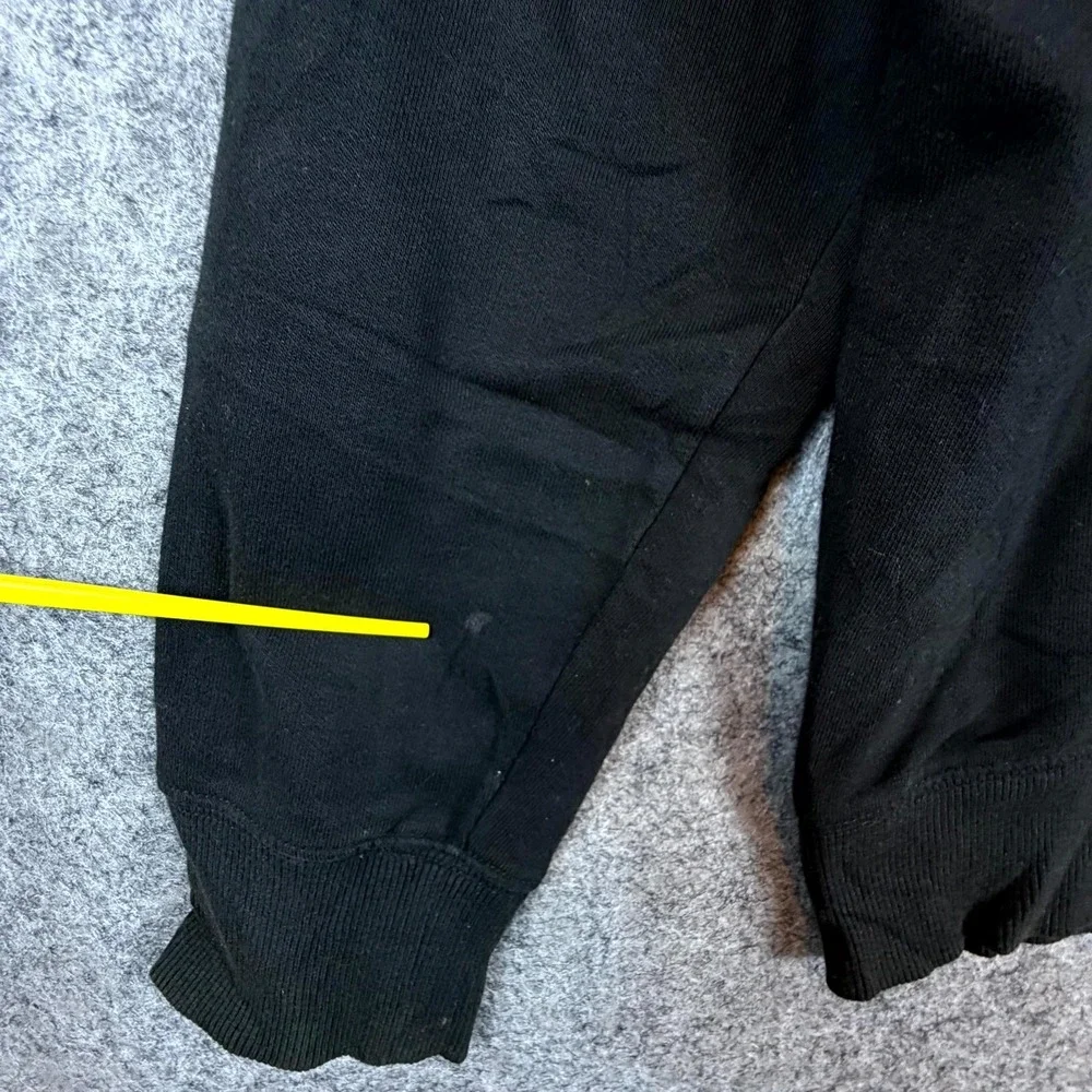 The North Face Hoodie Mens Large Black White Graphic Print Kangaroo Pockets - Picture 7 of 7